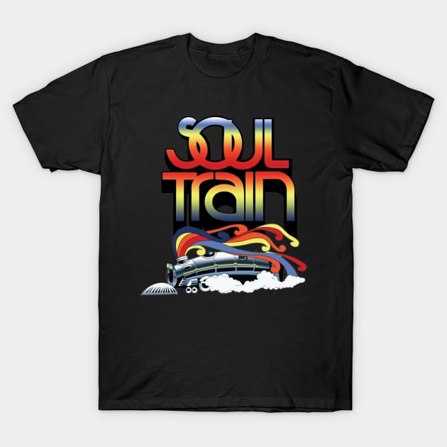 Soul Train 1971 T-Shirt by SLAMDONUTS